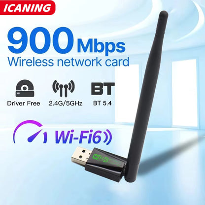 USB Wi-Fi & Bluetooth Dongle